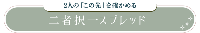 二者択一スプレッド